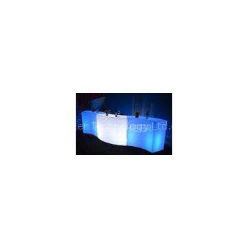 Party Decoration Remote Curved color change LED Bar Counter for event promotion