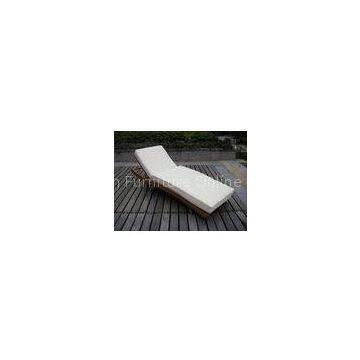 Patio PE Rattan Lounge Chair , Modern Comfortable Chaise Lounge