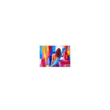 Handmade Abstract Oil Painting on Canvas
