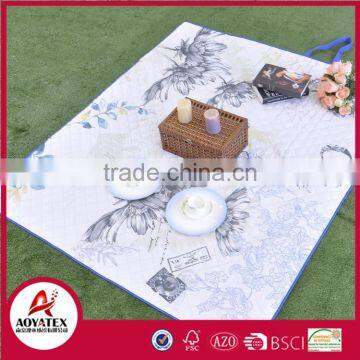face pinsonic quilting super durable and cheap picnic waterproof insulation blanket