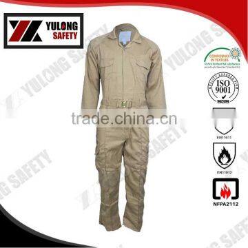 Wholesale OEM Service EN11612 Functional Protective Safety Cotton Fireproof Antistatic Workwear