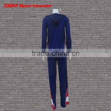 High Quality Custom Fleece Women Tracksuit