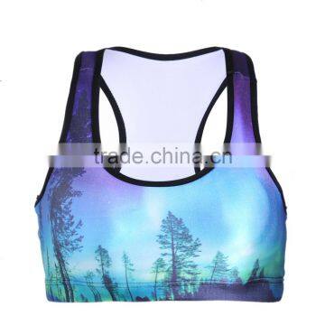 sexy women cycling sportswear crossed straps sports bra S131-6