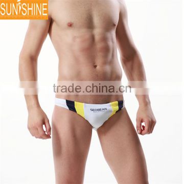 factory price Men Boxer Briefs Swimwear Beachwear Waterproof Bikini Swim Brief