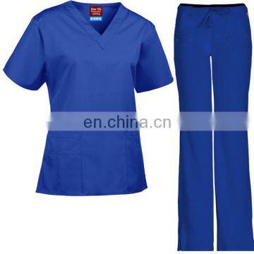 Custom Women Design Hospita Staff Nursing Scrub Suits Uniforms