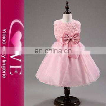 pretty pink cute girl summer dress for flower girl dress girl party dress