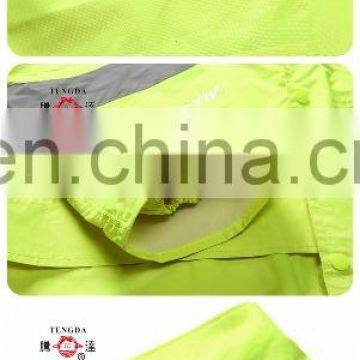 Heavy Duty Reflective Safety Nylon Rain Jacket for Policeman photo-5