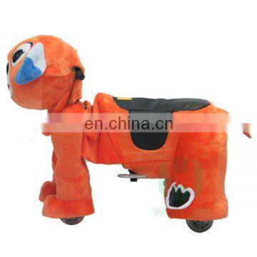 Hot Sale Electric Animal Scooter Adult Ride on Toys With Wheel Plush Wrinkled Dog Animal Toy photo-5