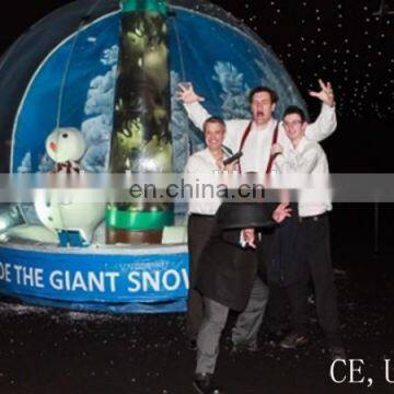 The Giant Inflatable Snow Globe Tent with Lighting Decoration