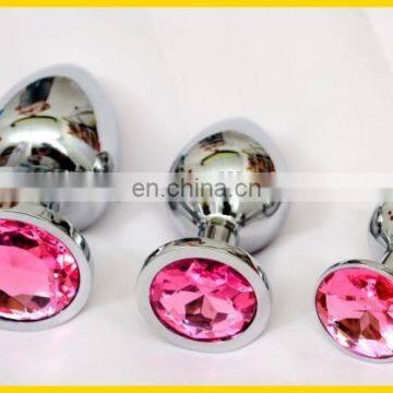 2015 Hot New Design Anal Butt Plug/electric Shock Anal Plug/anal Lock Butt Plug Ass Lock photo-2