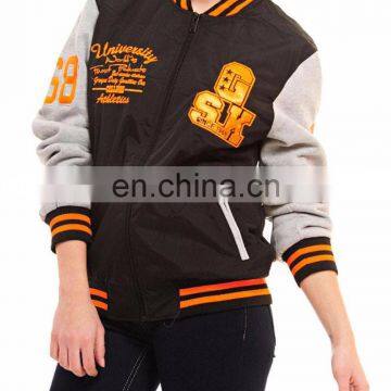 varsity jackets with attached hidden hoods rain jacket