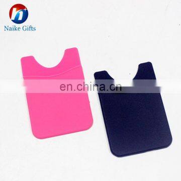 Card Holder Wallet Sticky Phone Wallet Silicone photo-4