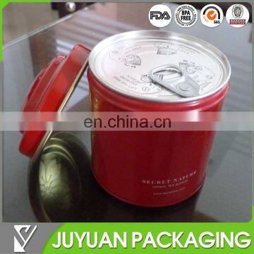 China leading tin box factory's new empty metal tea can wholesale