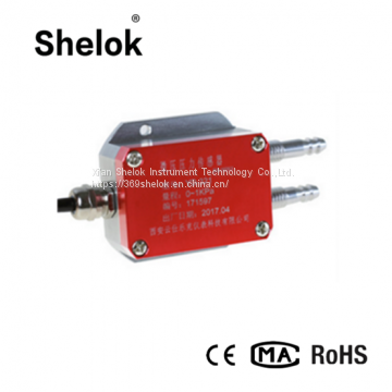 Micro pressure transmitter with 4-20mA pressure transducers