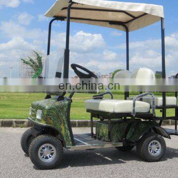 Classic red golf Electric Carts, golf cart four seater with curtis controller and DC motor | AX-A3-20