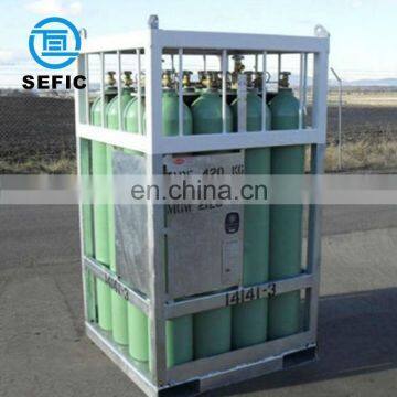 Industrial Gas Cylinder Rack DNV Oxygen Gas Bottle Rack Made in Shanghai photo-2