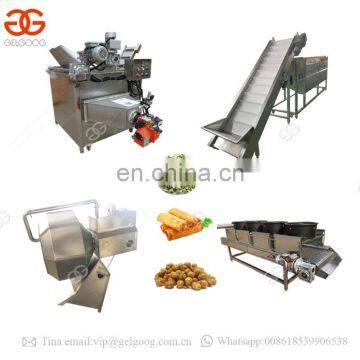 Chin Chin Fryer Machinery Snack Food Onion Potato Chips Peanut Fryer Line Coated Peanut Frying Machine photo-2