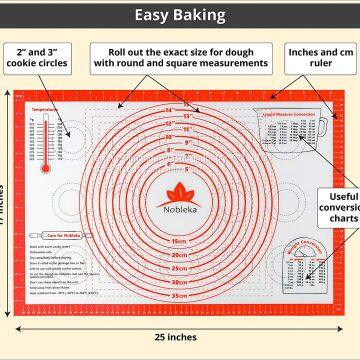 Wholesale Silicone Baking Mat Set Silicone Mat With Custom Printing photo-4