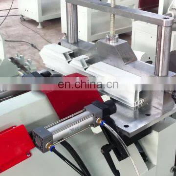 V-notch Cutting Saw PVC and Aluminum Windows Making Machine / High Quality UPVC V Cutting Machine Single Head 90 Degree Saw