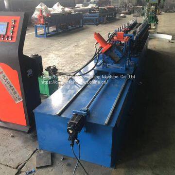 Metal Furring Keel Channel House Structure Roll Forming Machine With Punching Hole photo-3
