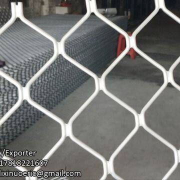 Modern 6mm aluminium amplimesh diamond shaped grill