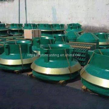 Manganese Mantle Bowl Liner Suit Telsmith SBS52 Cone Crusher Wear Parts photo-3