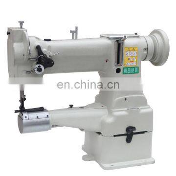 Cylinder bed compound feed shoe sewing machine