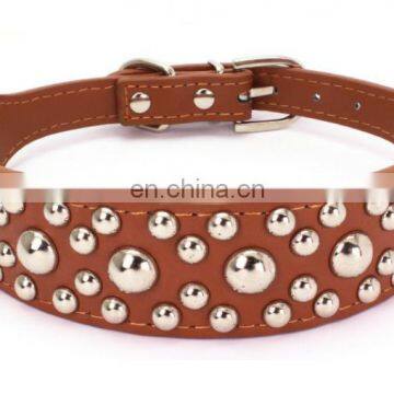Chic Mushroom Shaped Rivet Pet Collar Leash Training Dog Pulling Rope Pet Neck Chain Pet Supplies photo-6