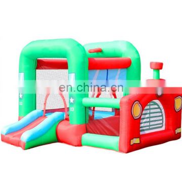 Wholesale Nylon Fabric Inflatable Car Bouncy House Inflatable  Small Jumping Castle With Blower Prices For Family