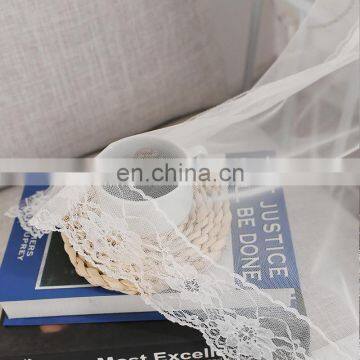 2020 Amazon Hot Selling Polyester Striped Double Lace Hollow-out Star Design Blackout Window Curtains For Bedroom Living Room photo-5