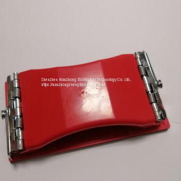 Sandpaper holder Red high quality sandpaper holder red Hand push board Clip