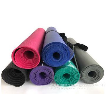 High Quality Fitness Training Non Slip Recycled Nbr Yoga Mat