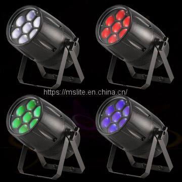 Silent Operation Outdoor 7Led 40W RGBW Wash Zoom Par Stage Light photo-5