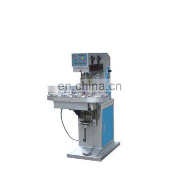 TXC2-175-100 High Quality Semi-auto 2 Color 10 Stations Ink Tray Electronic Product Pad Printing Machine With Rotary Table photo-2