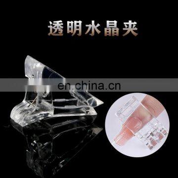 Acrylic Transparent Nail Art Crystal Clip Quick Building Gel Extension Nail Form Tips For UV Gel Manicure Mold Beauty Tool photo-3