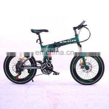 Factory direct sale high quality 21 speed folding bike for 6-12 years old