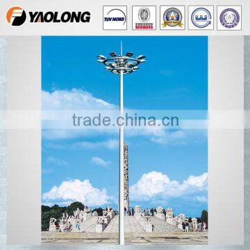 30m auto lifting high mast street light pole