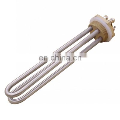 Customized Electric Flanged Immersion Heater Element for Water Boiler