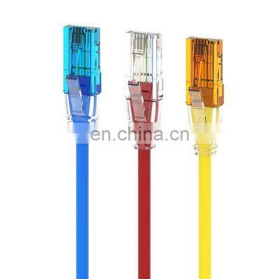 250HZ Slim Flat Tester 1m 3m 5m Cat6 Cat6a Network Cable Patch Cord photo-2