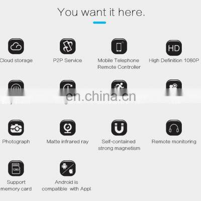 Home Security Camcorder A12 HD 1080P Motion Detection Mini Camera Wifi DVR Night Vision IP Camera photo-5