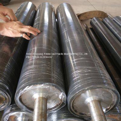 Rubber Covered Roller Rubber Covered Shaft Rubber Conveying Roller photo-2