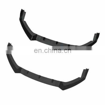 3  pcs ABS material  front lip  spillter for FIT  14-17  front bumper lip for JAZZ14-17