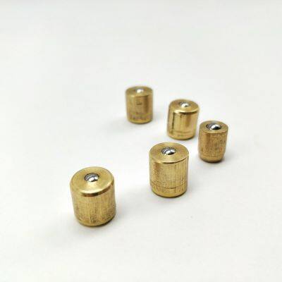 Brass Button Grease Cup 8x8mm Ball Oiler Suitable for Lubrication System photo-3