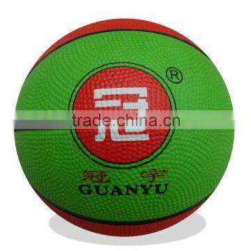 GY-S038 Rubber Basketball Manufacturer, Cartoon Printed Basketball for Kids Size 3 Small Basketball photo-2