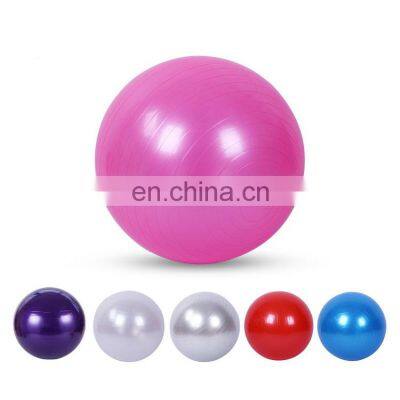 Anti burst Exercise Ball 55Cm 75Cm Yoga Ball Includes Quick Pump Fitness Ball For Fitness Yoga