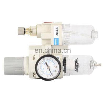 Different Pressure Drain Double Strand Aluminum Alloy Material High Precision Filtration Air Pneumatic Unit