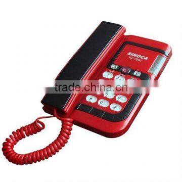 corded telephone with durable ,elegant, graceful and attractive with all the functions of normal telephones