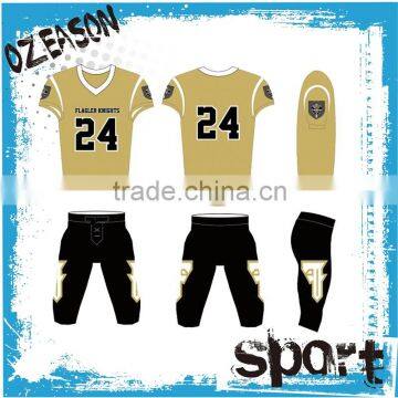 Sublimated custom american football jerseys,american football uniforms