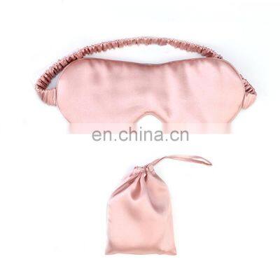 100% Pure 22MM 19MM Mulburry Cover 6A Grade Mulberry Beauty Silk Fabric Eyemask Sleep Eye Mask