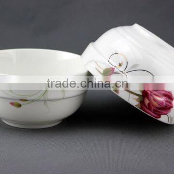 5" ceramic Bone china bowl, ceramic soup bowl, japanese ceramic noodle bowl